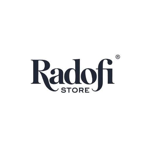 "Radofi Store Logo - Your One-Stop Shop for Quality Products"